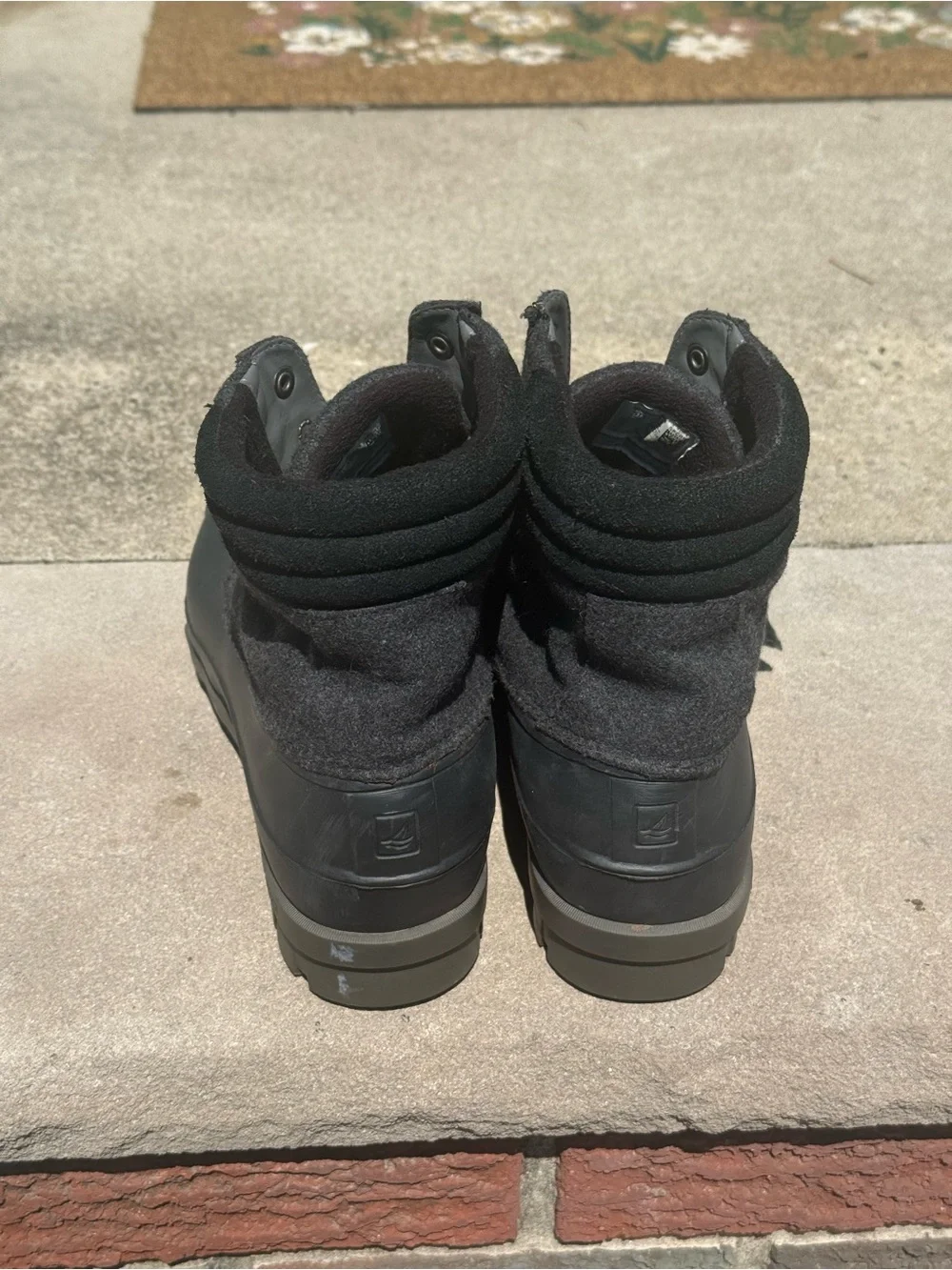 Sperry Black Duck Rain & Snow Boots